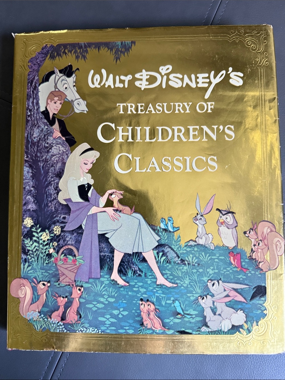 Walt Disney’s Treasury of Children's Classics 1978 Gold Cover Collectors Vintage